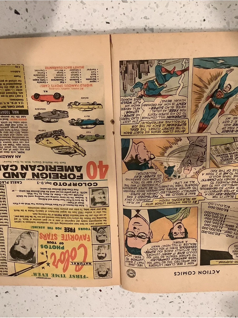 DC Comics comic vg+